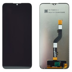 MR1_100978 Дисплей телефона для nokia c20 plus (ta-1388, ta-1380), в сборе с сенсором, черный PRC