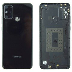 MR1_101091 Задняя часть корпуса для honor 9a, honor play 9a (moa-lx9n) черный (со стеклом камеры) PRC