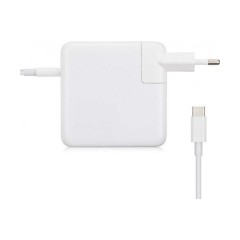MR3_108062 Зарядний пристрій ноутбука apple 87w usb-c (macbook pro), кабель type-c to type-c, білий PRC
