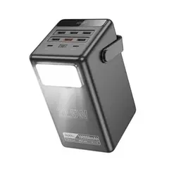 MR4_137236 Зовнішній акумулятор power bank hoco db03 endure 22.5w fully compatible pb, lamp, 100000mah, чорний HOCO