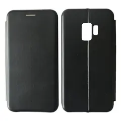 ЧОХОЛ-КНИЖКА LEVEL ДЛЯ SAMSUNG S9, ЧОРНИЙ