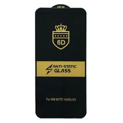 ЗАХИСНЕ СКЛО 6D ANTI-STATIC ДЛЯ REDMI NOTE 14 4G (ТЕХ. ПАК)