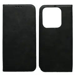 ЧОХОЛ-КНИЖКА BLACK TPU MAGNET ДЛЯ REDMI NOTE 14 4G GLOBAL VERSION, ЧОРНИЙ