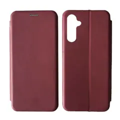 ЧОХОЛ-КНИЖКА LEVEL ДЛЯ SAMSUNG A25 (A255) MARSALA