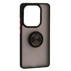 ЧОХОЛ GINGLE RING CASE ДЛЯ REDMI NOTE 14S, ЧОРНИЙ