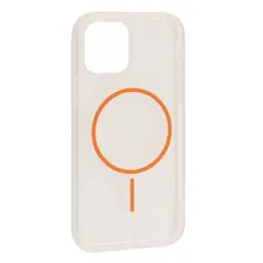 ЧОХОЛ CLEAR MAGNETIC (COLOR SLIM MAGSAFE) BOX ДЛЯ IPHONE 15 PRO ПОМАРАНЧЕВИЙ