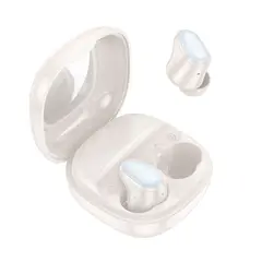 НАВУШНИКИ БЕЗДРОТОВІ HOCO EQ13 FUN TRUE WIRELESS BT5.3, 7HOURS MILKY, БІЛИЙ