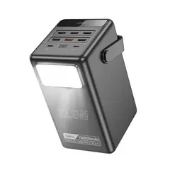 ЗОВНІШНІЙ АКУМУЛЯТОР POWER BANK HOCO DB03 ENDURE 22.5W FULLY COMPATIBLE PB, LAMP, 100 000MAH, ЧОРНИЙ