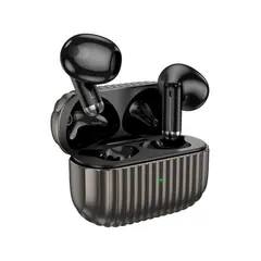 НАВУШНИКИ БЕЗДРОТОВІ HOCO EW67 SONIDO TRUE WIRELESS BT5.4 METAL, СІРИЙ
