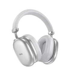 НАВУШНИКИ НАКЛАДНІ HOCO W35 MAX AUSPICIOUS ANC NOISE ЧЕРВОНИЙUCTION BT5.4, 90HOURS, СІРИЙ