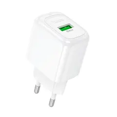 MR4_138130 Мережевий зарядний пристрій hoco cs52a surplus single-port qc3.0 charger, білий HOCO