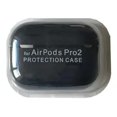MR4_138067 Чохол для airpods pro 2 silicone case, microfiber, чорний 