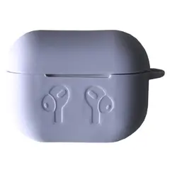 MR4_138360 Чохол для airpods pro 2 силіконовий logo 2in1 (+ карабин) (тех. пак) lavander 