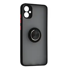 ЧОХОЛ GINGLE RING CASE ДЛЯ SAMSUNG A05 (A055), ЧОРНИЙ