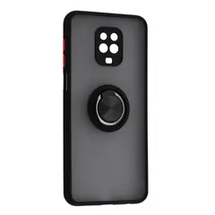 ЧОХОЛ GINGLE RING CASE ДЛЯ REDMI NOTE 9S, 9PRO, ЧОРНИЙ