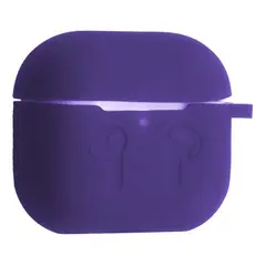 ЧОХОЛ ДЛЯ AIRPODS 4 СИЛІКОНОВИЙ 2MM (ТЕХ. ПАК) ПУРПУРОВИЙ