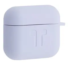 ЧОХОЛ ДЛЯ AIRPODS 3 СИЛІКОНОВИЙ 2MM LOGO 2IN1 (+ КАРАБИН) (ТЕХ. ПАК) GLYCINE