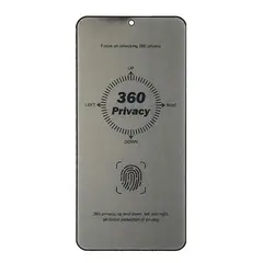 ЗАХИСНЕ СКЛО PRIVACY ANTI-STATIC 360 (FINGER PRINT UNLOCK) ДЛЯ SAMSUNG S25+, SAMSUNG S24+ (ТЕХ. ПАК)