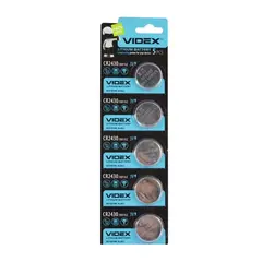 БАТАРЕЙКА VIDEX 2430 BLISTER 5