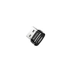 ПЕРЕХІДНИК HOCO UA6 TYPE-C TO USB, ЧОРНИЙ