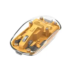 КОМПЮТЕРНА МИШКА XO M12 BLUETOOTH WIRELESS TRANSPARENT MOUSE ЖОВТА