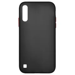 ЧОХОЛ-БАМПЕР ЗАХИСНИЙ GINGLE MATTE CASE SAMSUNG A10 (A105), ЧОРНИЙ, ЧЕРВОНИЙ