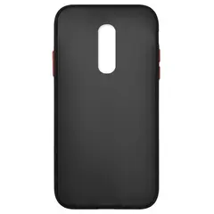 ЧОХОЛ-БАМПЕР ЗАХИСНИЙ GINGLE MATTE CASE REDMI NOTE 4X, ЧОРНИЙ, ЧЕРВОНИЙ