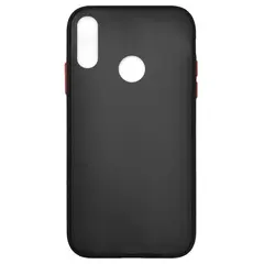 ЧОХОЛ-БАМПЕР ЗАХИСНИЙ GINGLE MATTE CASE REDMI NOTE 7, ЧОРНИЙ, ЧЕРВОНИЙ