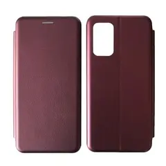 ЧОХОЛ-КНИЖКА LEVEL ДЛЯ XIAOMI POCO M3, REDMI 9T MARSALA