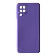 MR4_138745 Чохол silicone case camera (no logo) для samsung a12 (a125) lilac 