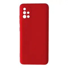 ЧОХОЛ SILICONE CASE CAMERA (NO LOGO) ДЛЯ SAMSUNG A51 (A515) ЧЕРВОНИЙ