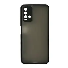 MR4_138591 Чохол-бампер захисний gingle matte case redmi 9t, чорний 
