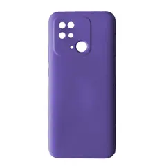 ЧОХОЛ SILICONE CASE CAMERA (NO LOGO) ДЛЯ REDMI 10C LILAC