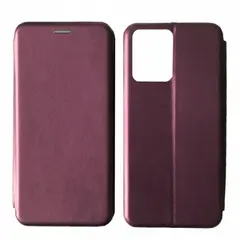 ЧОХОЛ-КНИЖКА LEVEL ДЛЯ REDMI NOTE 12 4G MARSALA