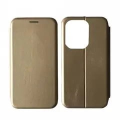 ЧОХОЛ-КНИЖКА LEVEL ДЛЯ REDMI NOTE 14 4G GLOBAL VERSION (163,3MM) GOLD