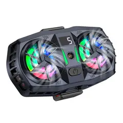 КУЛЕР ДЛЯ ТЕЛЕФОНУ HOCO GM36 MUSTANGO MOBILE PHONE DUAL COOLER, ЧОРНИЙ