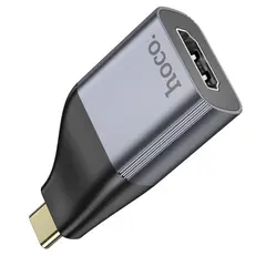 ПЕРЕХІДНИК HOCO UA33 TYPE-C TO HDTV ADAPTER METAL, СІРИЙ