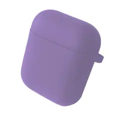ЧОХОЛ ДЛЯ AIRPODS 1, 2 SILICONE CASE, MICROFIBER GLICINE