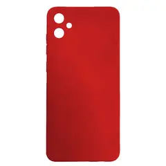 ЧОХОЛ SILICONE CASE CAMERA (NO LOGO) ДЛЯ SAMSUNG A05 (A055) ЧЕРВОНИЙ