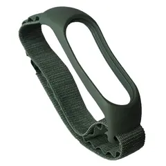 РЕМІНЕЦЬ ДЛЯ XIAOMI MI BAND 3, 4, 5, 6, 7 ALPINE LOOP DARK ЗЕЛЕНИЙ