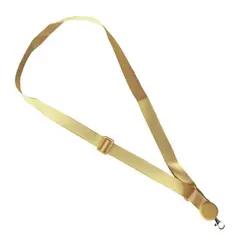 РЕМІНЕЦЬ STRAP З КАРАБІНОМ + ТРИМАЧ ДЛЯ ЧОХЛІВ (УНІВЕРСАЛЬНИЙ) MELLOW ЖОВТИЙ