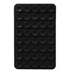 ТРИМАЧ-ПРИСОСКА ЛІППЕР ДЛЯ ТЕЛЕФОНУ ДВОХСТОРОННІЙ ПРЯМОКУТНИЙ 100MM X 60MM, ЧОРНИЙ