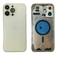 MR1_101939 Корпус телефона для iphone 14 pro max (з кнопками та sim лоток) золотистий (prc) (eu, uk: sim + esim) PRC