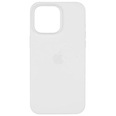 MR3_119875 Чехол silicone case для iphone 15 pro max (9) белый (закритий низ) SILICONE CASE