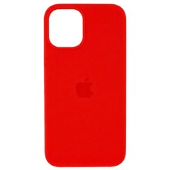 MR3_120082 Чехол silicone case для iphone 15 pro max (14) красный (закритий низ) SILICONE CASE