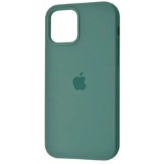 MR3_119869 Чехол silicone case для iphone 15 pro (55) pine зеленый (закрытый низ) SILICONE CASE