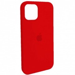 MR3_120069 Чехол silicone case для iphone 15 (14) красный (закрытый низ) SILICONE CASE