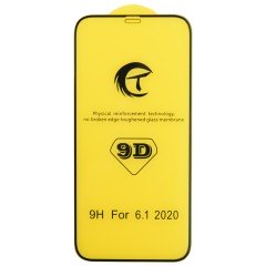 MR1_102060 Захисне скло 9d full glue tempered glass для iphone 12, iphone 12 pro чорний PRC