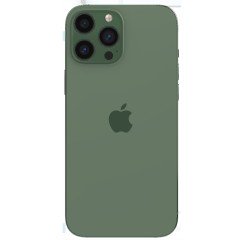 MR1_102466 Задня кришка для iphone 13 pro max зелений (великий виріз під камеру) PRC