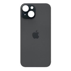 MR1_101941 Задня кришка для iphone 15 чорний (великий виріз під камеру) PRC